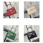 Lady's bag with one shoulder and cross-body handbag