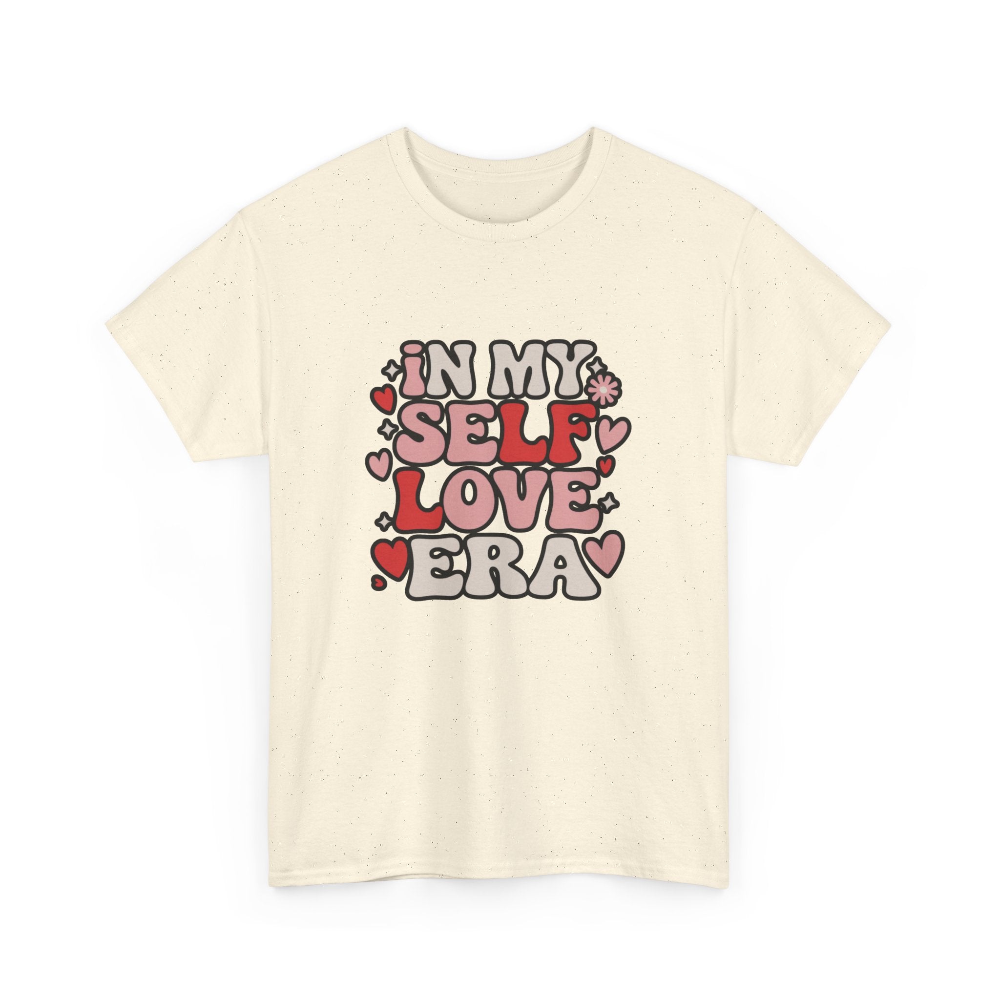 In My Self Love Era , Self Love T Shirts Women Crew Neckline Tee - G-NIA BOUTIQUE