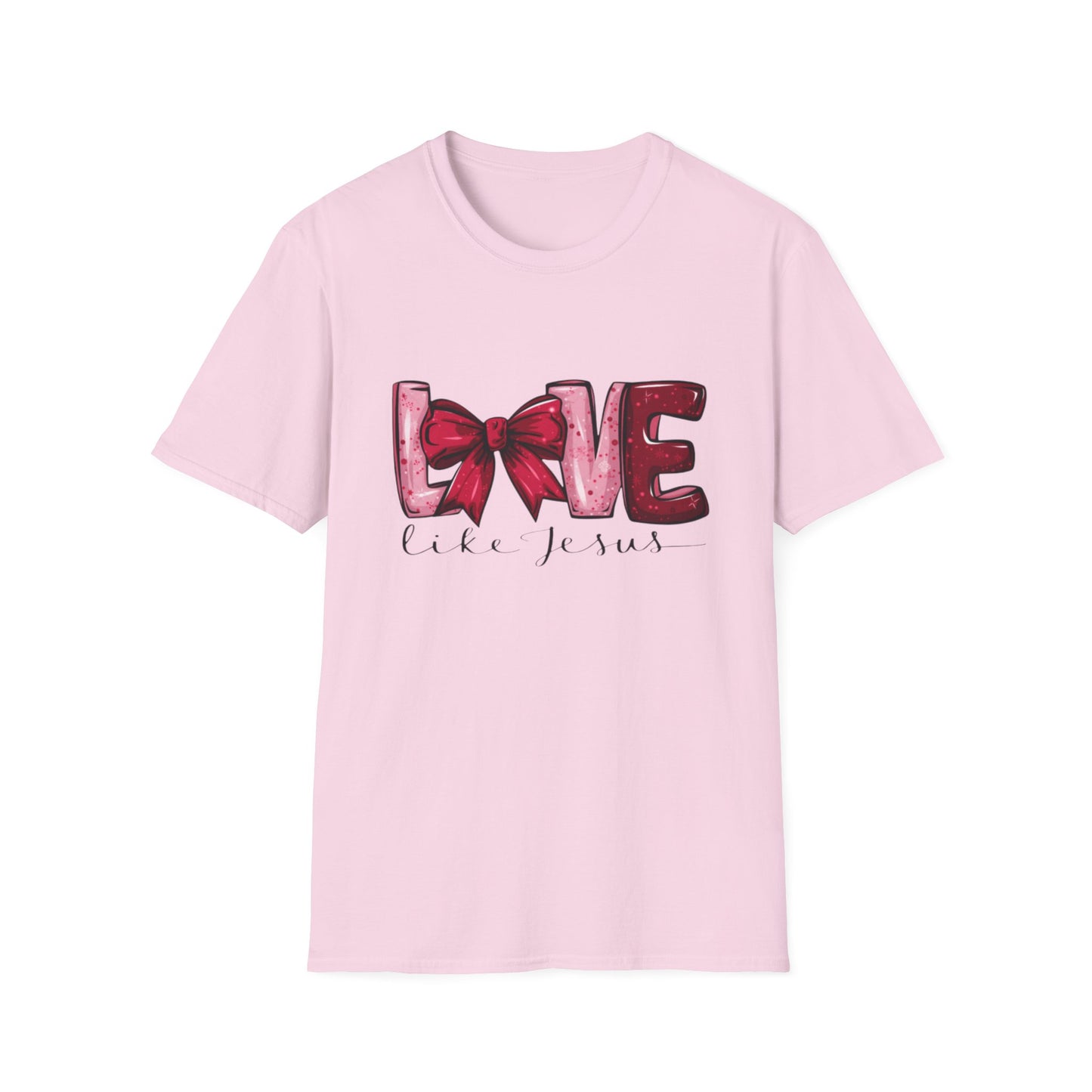 Love Like Jesus T-Shirt for Women - Romantic Valentine Gift for Partner - G-NIA BOUTIQUE