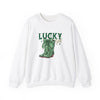Lucky Girl St. Patrick's Day Sweatshirt - Western Cowgirl Boot Sweater & Howdy Tee 🌵🍀