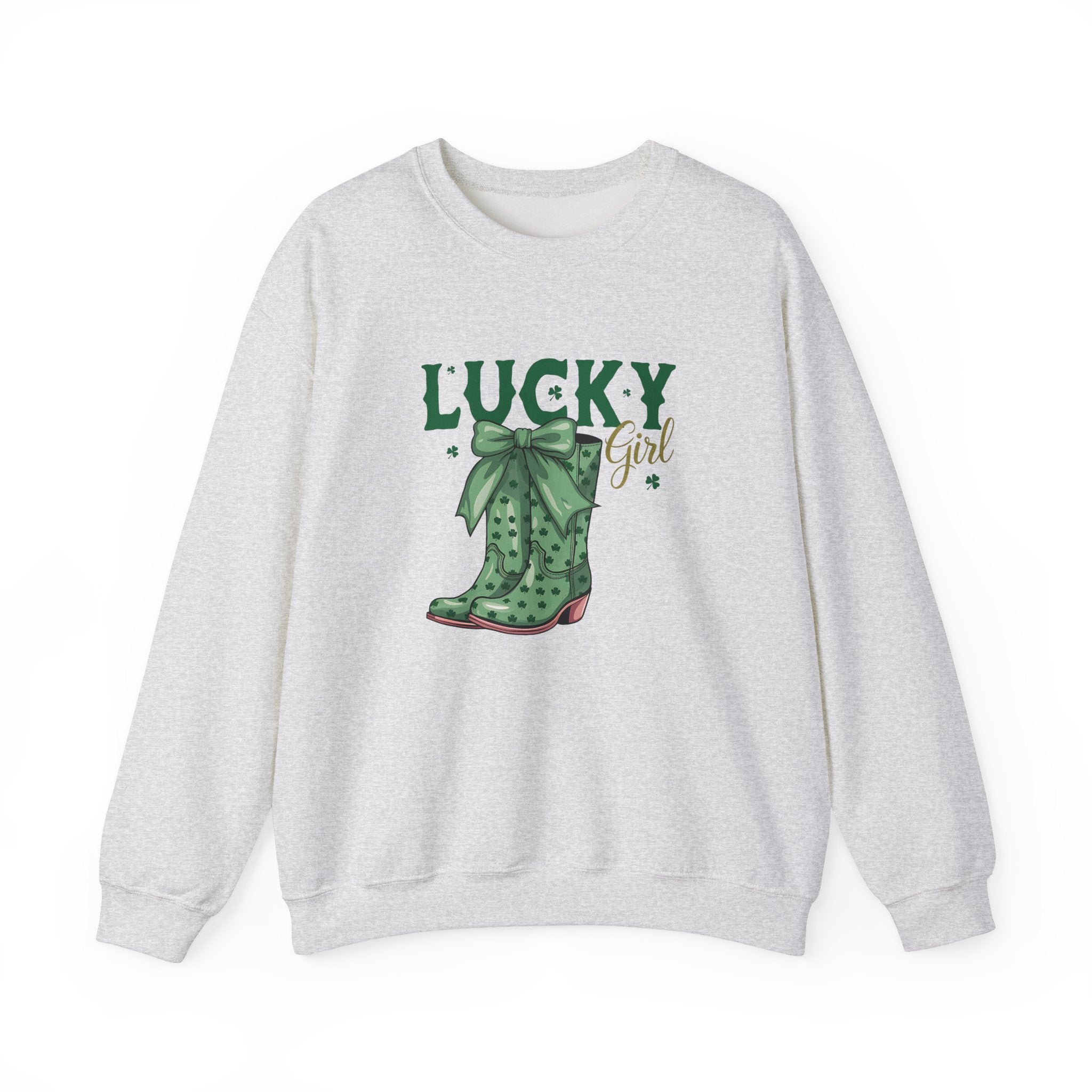 Lucky Girl St. Patrick's Day Sweatshirt - Western Cowgirl Boot Sweater & Howdy Tee 🌵🍀