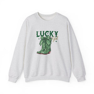 Lucky Girl St. Patrick's Day Sweatshirt - Western Cowgirl Boot Sweater & Howdy Tee 🌵🍀