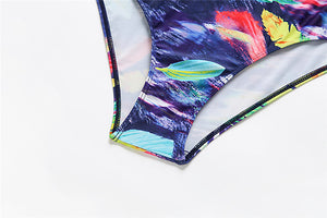 Tether One-Piece Bikini , Swimsuit