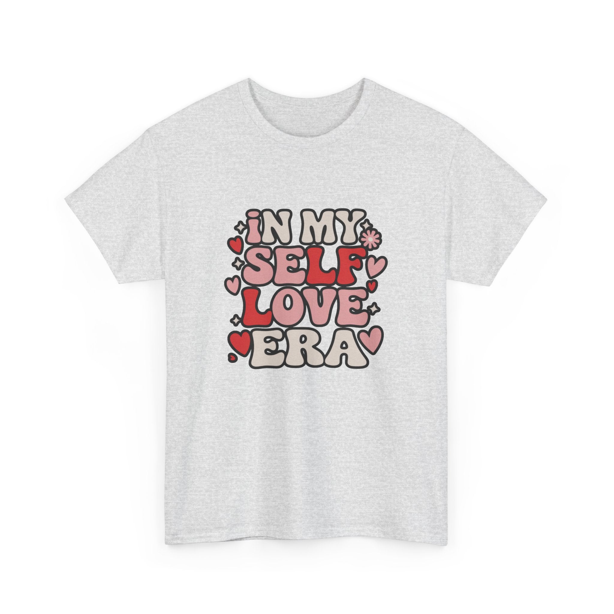 In My Self Love Era , Self Love T Shirts Women Crew Neckline Tee - G-NIA BOUTIQUE