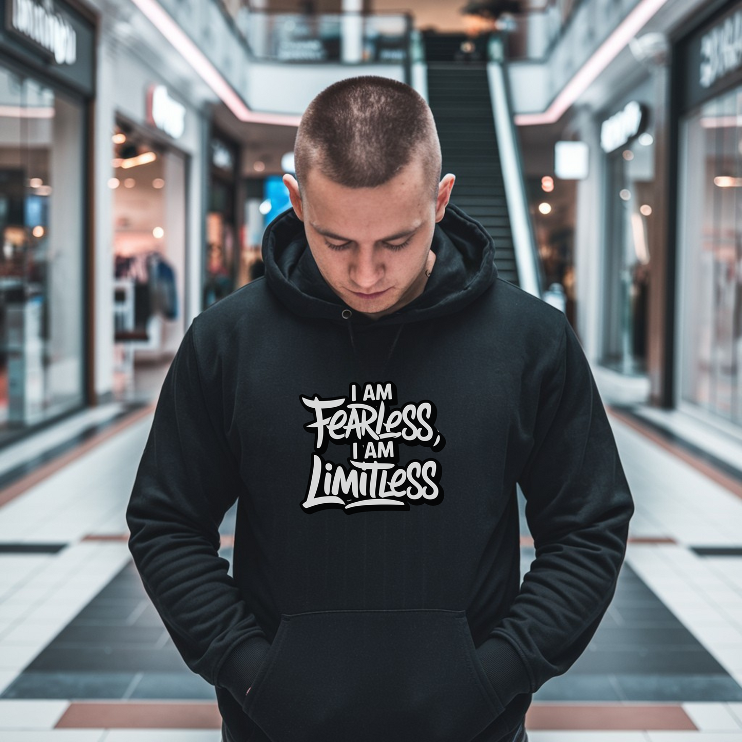 I Am Fearless, I Am Limitless Unisex Hoodie - Fearless Limitless Hoodie