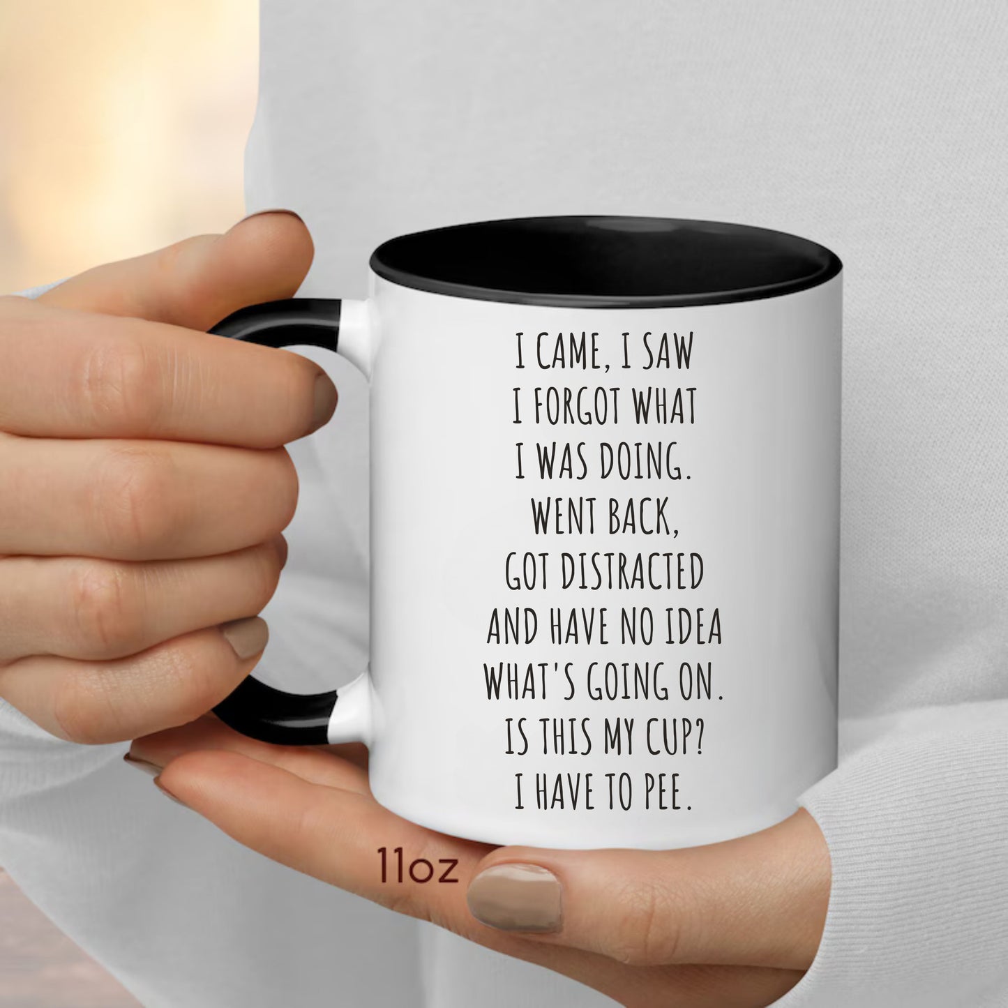 ADHD Humor Mug | Grandma's Wandering Mind' Funny Coffee Mug for Distracted Individuals | Unique Gift for Friends & Family with ADHD Coffee Mug