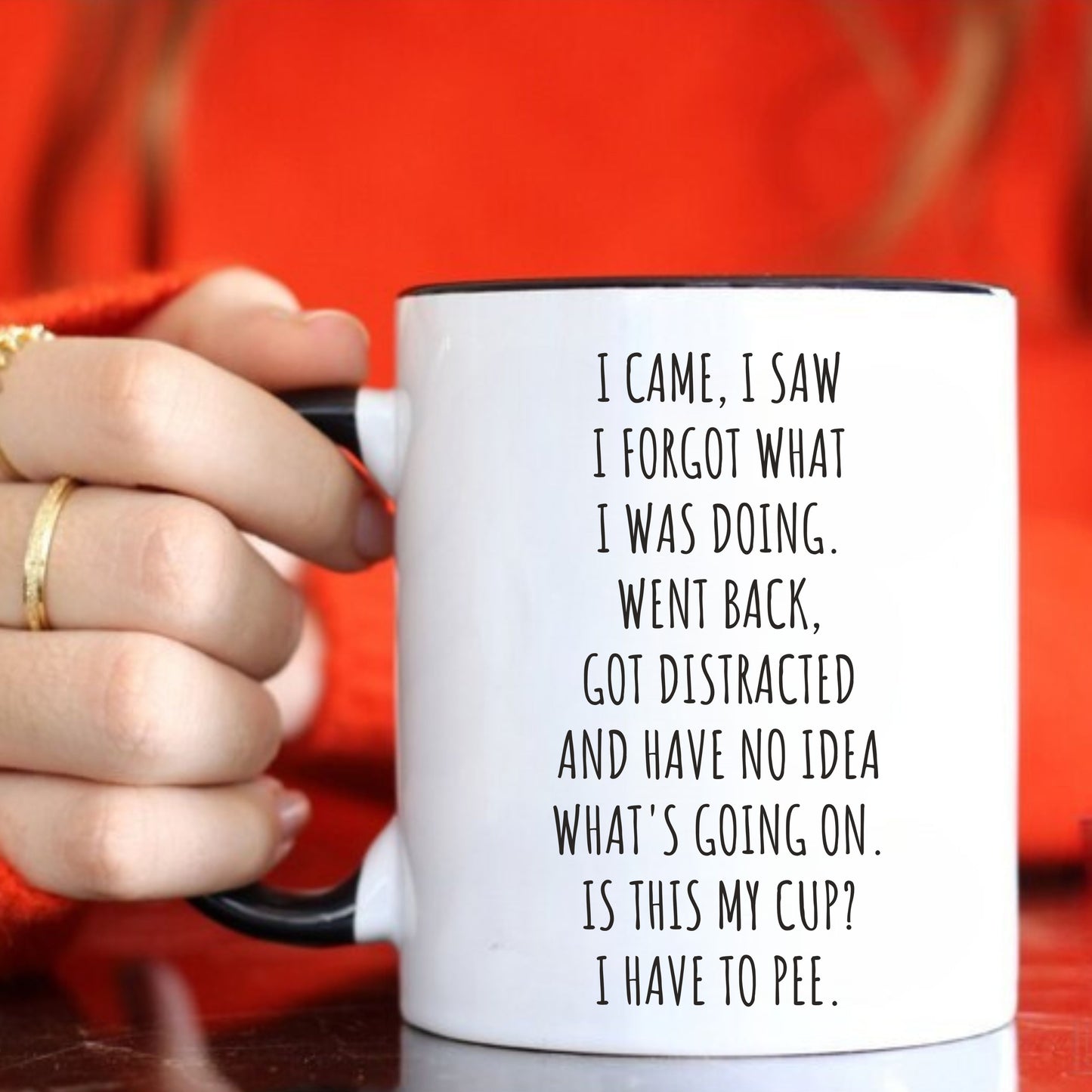 ADHD Humor Mug | Grandma's Wandering Mind' Funny Coffee Mug for Distracted Individuals | Unique Gift for Friends & Family with ADHD Coffee Mug