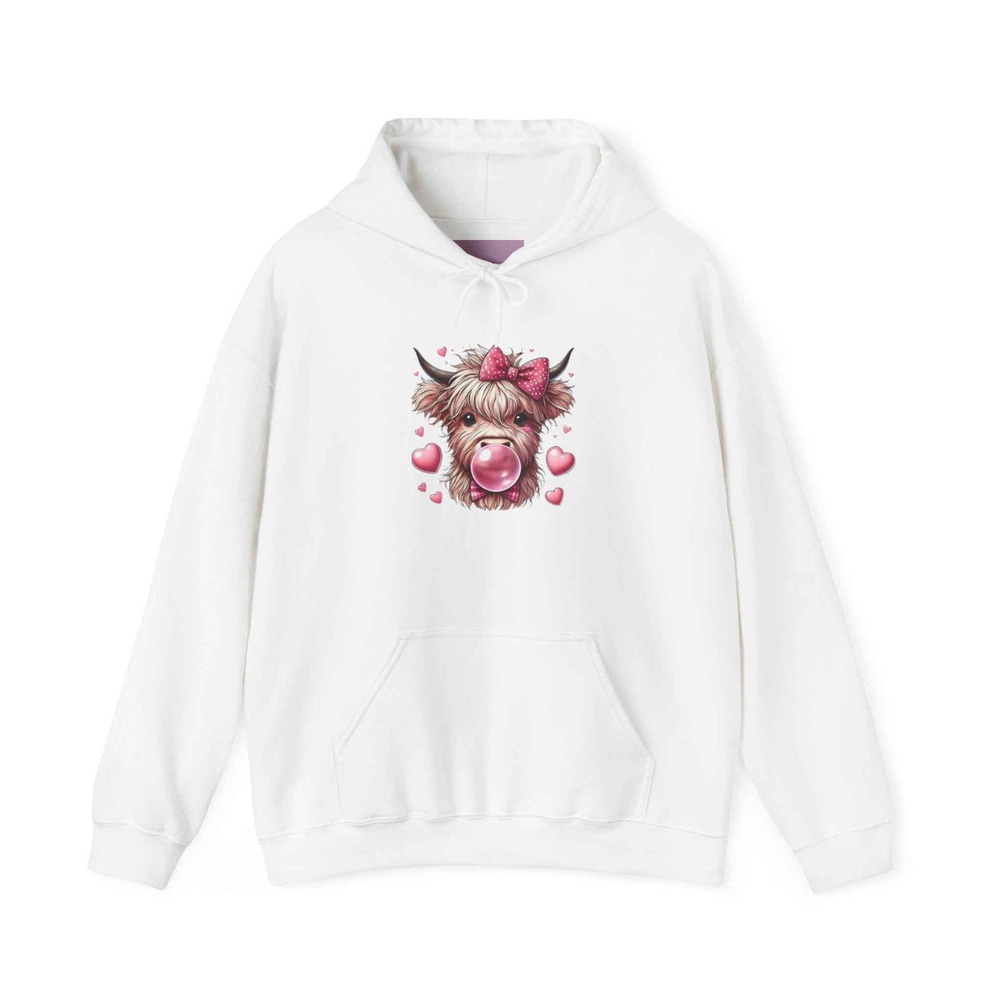 Highland Cow Hoodie - Cute Cow Print Pullover, Funny Animal Gift for Her, Cozy Sweatshirt for Wildlife Lovers - G-NIA BOUTIQUE