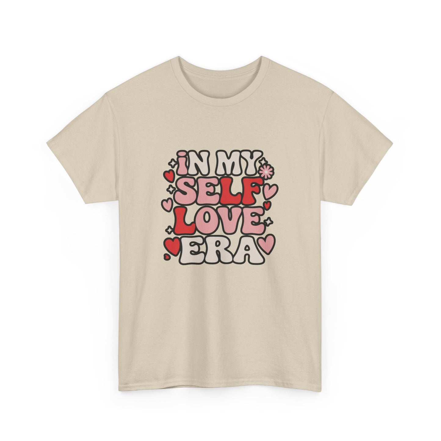 In My Self Love Era , Self Love T Shirts Women Crew Neckline Tee