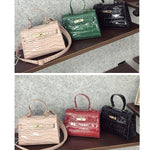 Lady's bag with one shoulder and cross-body handbag
