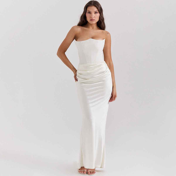 Bandeau Backless Dress