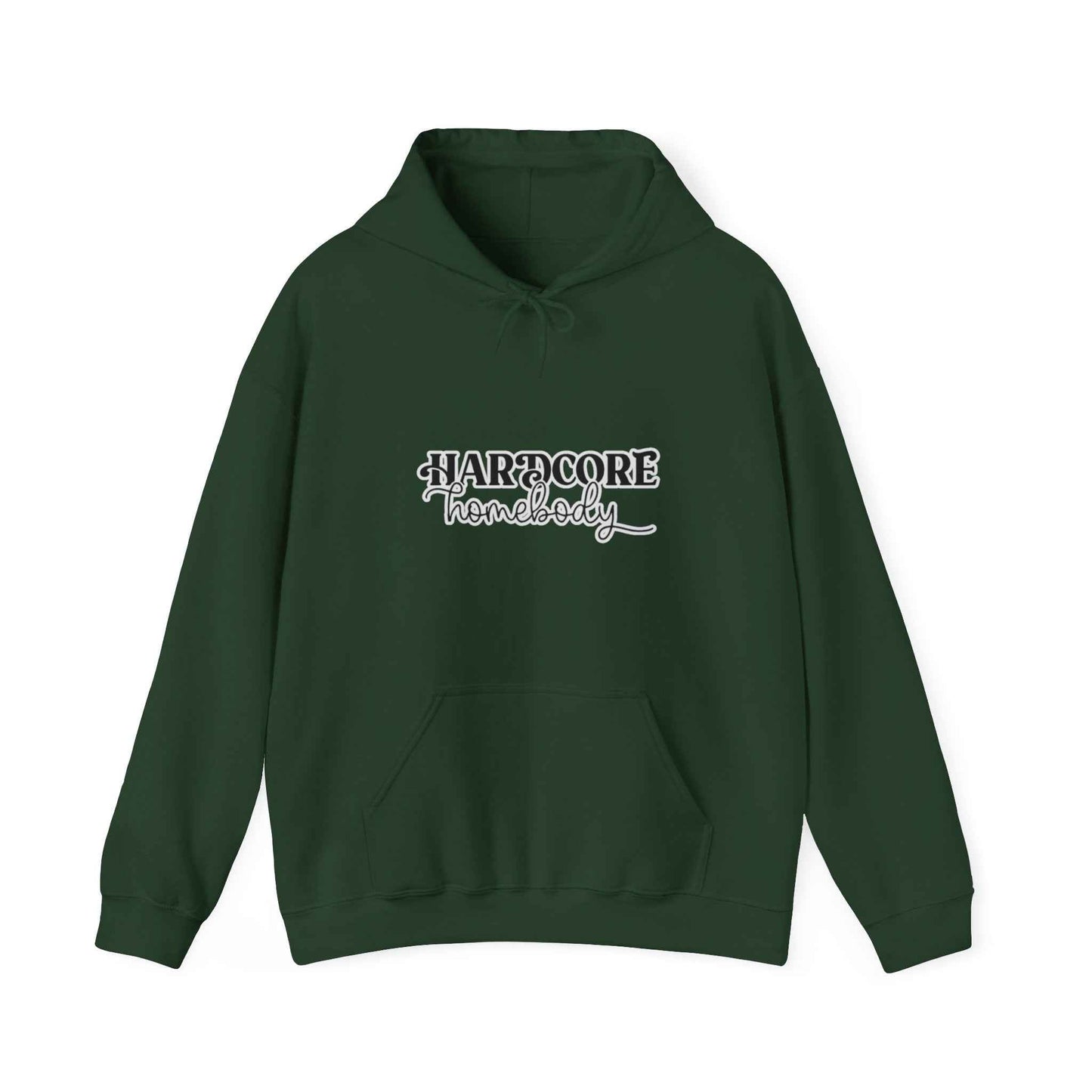 Hardcore Homebody Hoodie, Unisex Hooded Sweatshirt, Lounge Wear, Cozy Jumper, Stay-at-home Clothing, Introvert Gift - G-NIA BOUTIQUE