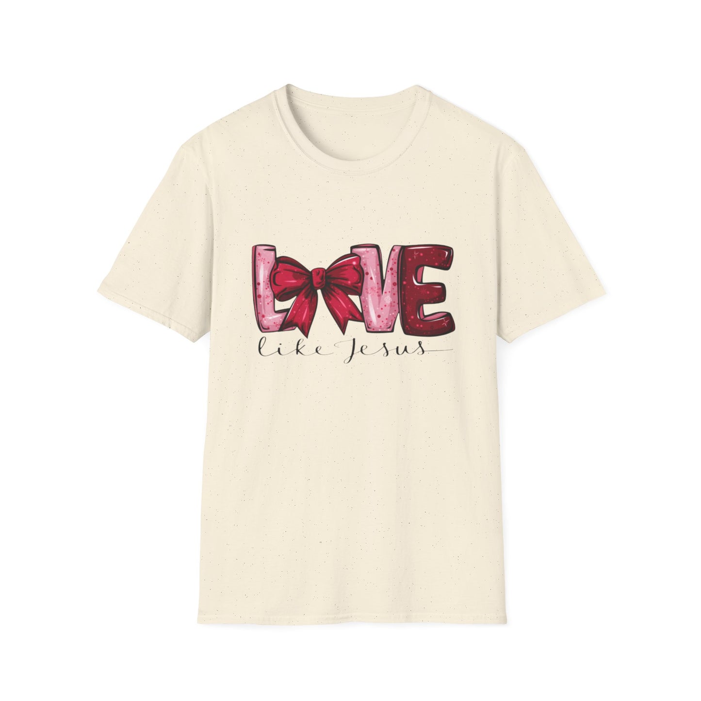 Love Like Jesus T-Shirt for Women - Romantic Valentine Gift for Partner - G-NIA BOUTIQUE