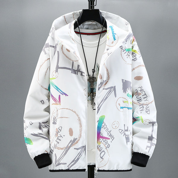 Trendy Colorful Handsome Student Fashion Brand Jacket - G-NIA BOUTIQUE