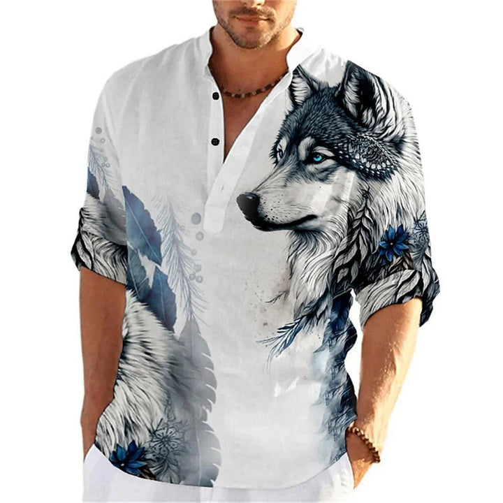 | Men's 3D printed shirt | Casual summer shirt for men | Loose fit short sleeve shirt | Bold print men’s top | Vibrant graphic shirt | Lightweight men’s casual shirt | Stylish men’s vacation shirt |