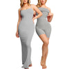 Light Belly Contracting One-piece Two-in-one Sling Body Shaping Dress