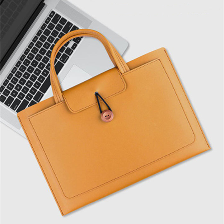 | Tablet bag insert | Laptop liner for tote | Handbag organizer for tech | Slim laptop pouch | Protective tablet case | Compact notebook bag | Stylish bag liner | Lightweight gadget organizer |