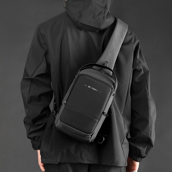 New Functional Men's Chest Bag Outdoor Waterproof Cross-shoulder Bag - G-NIA BOUTIQUE
